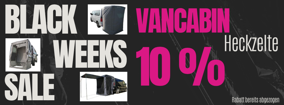 Black-Week Deals für Vancabin Heckzelte